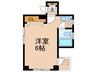 リハイム早稲田 1Rの間取り