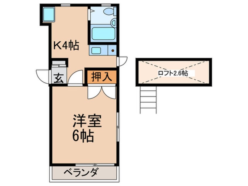 間取図 小林ハイツ