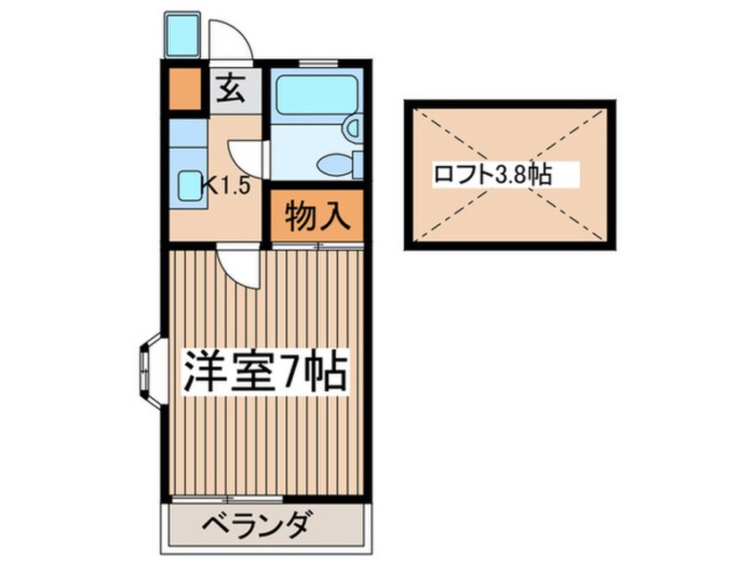 間取図 小林ハイツ