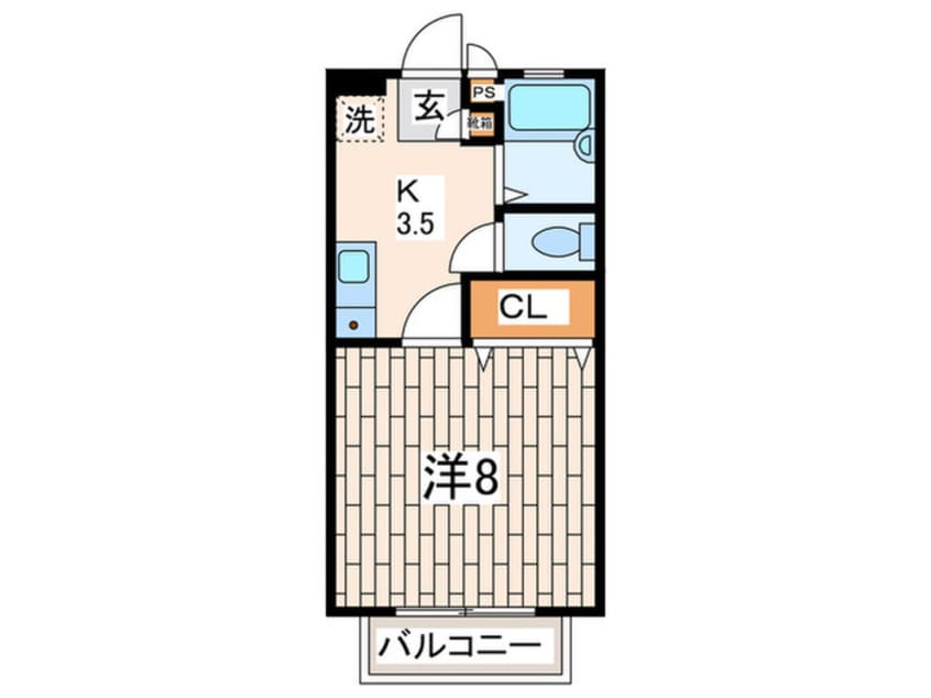 間取図 ハイツＹ・Ｏ
