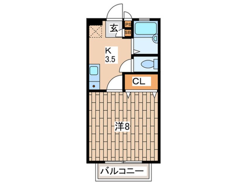 間取図 ハイツＹ・Ｏ