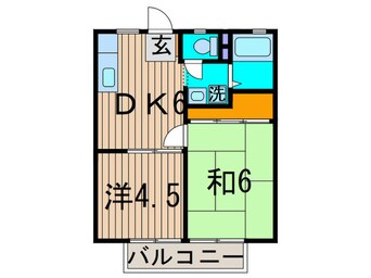 間取図 サンハイツ東高根