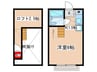ア－バンフラッツ中野島 1Kの間取り
