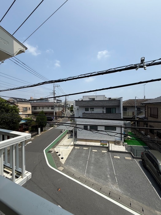 室内からの展望 ア－バンフラッツ中野島