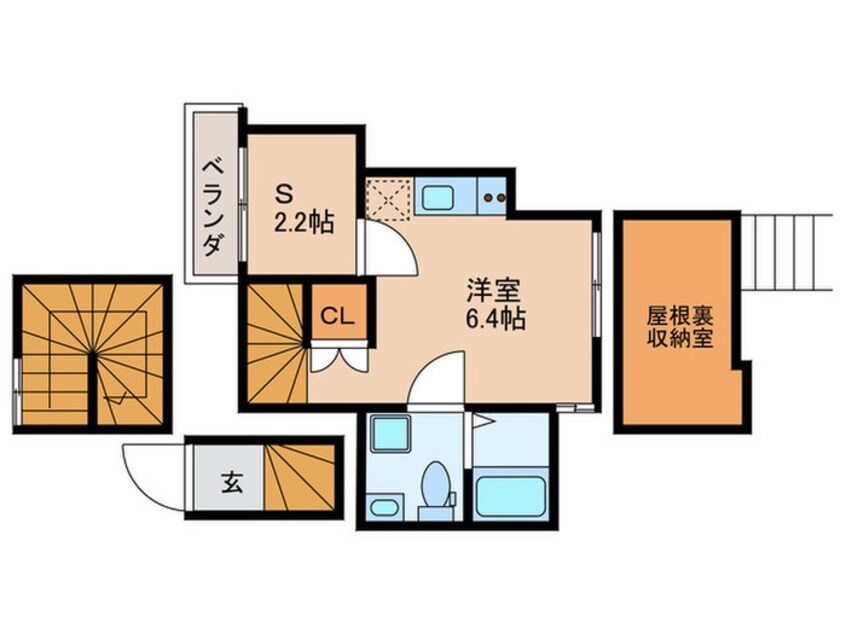 間取図 チッタ上板橋