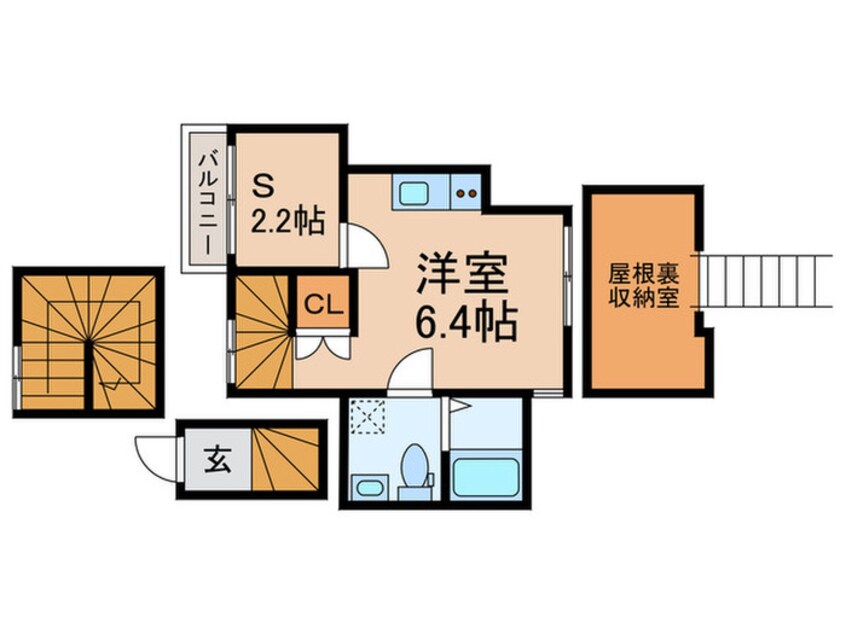 間取図 チッタ上板橋