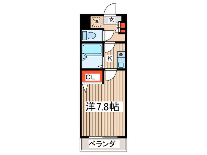 間取図 ヴィラ・シティ・フジ