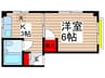 ハイツ本八幡 1Kの間取り