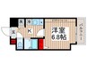 エルニシア亀戸 1Kの間取り