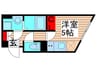 BRIO亀有 1Rの間取り