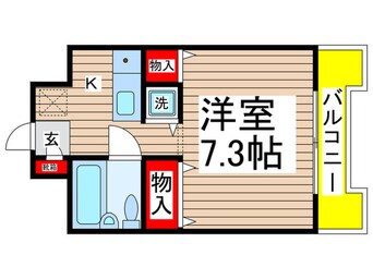 間取図 パレ・ドール検見川（502）