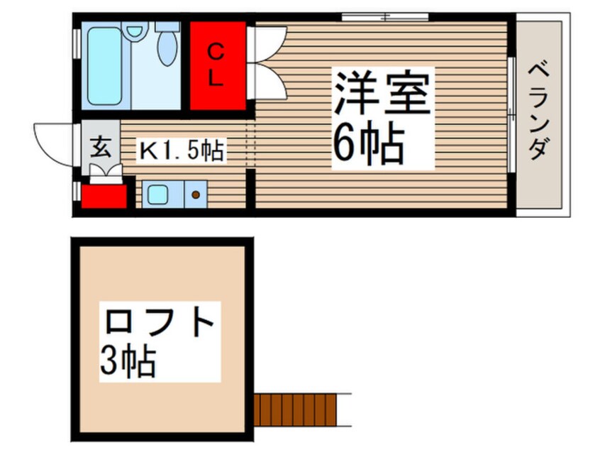 間取図 フル－ルＮ