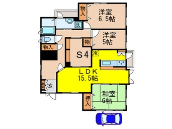 間取図 ひばりが丘1丁目A（1F）