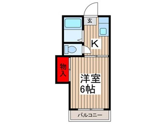 間取図 貫井ミモザ館