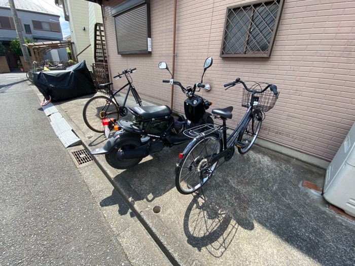駐輪場 コンフォート東大沼