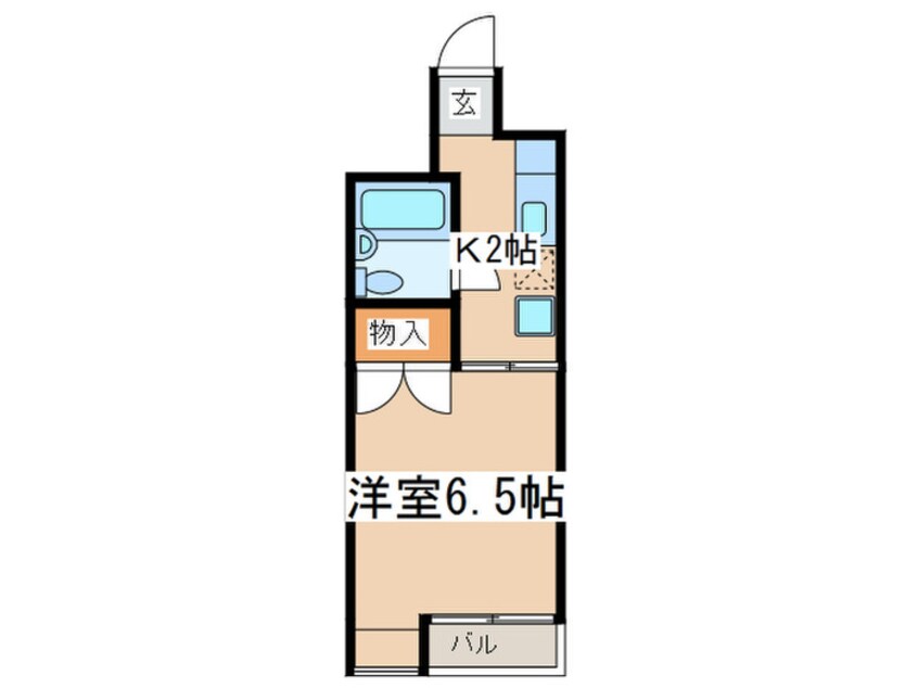 間取図 ハイツ赤堤