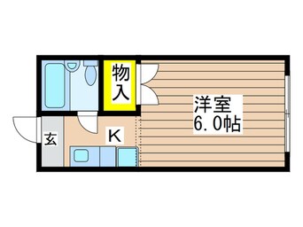 間取図 コーポ二葉２号Ａ棟