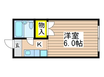 間取図 コーポ二葉２号Ａ棟