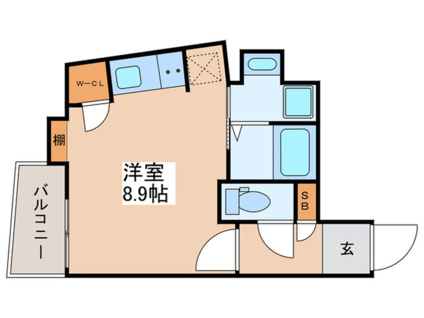 間取図 ルネサンスコート中野