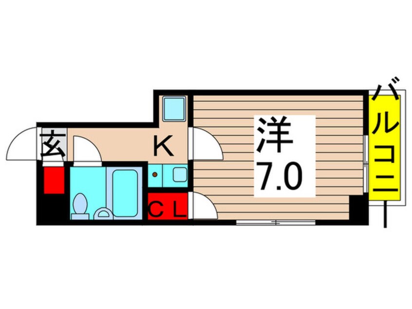 間取図 エステート亀有