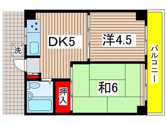 間取図 藤永コ－ポ