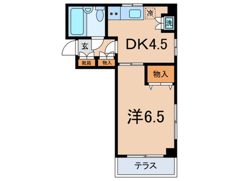 間取図 メゾン中川