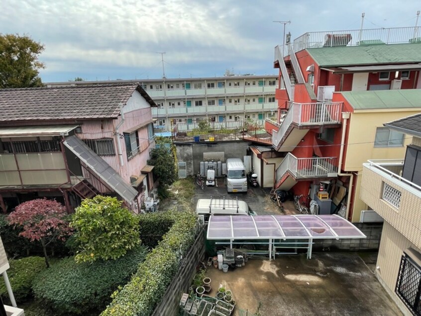 室内からの展望 ハイツＫ・Ｍ