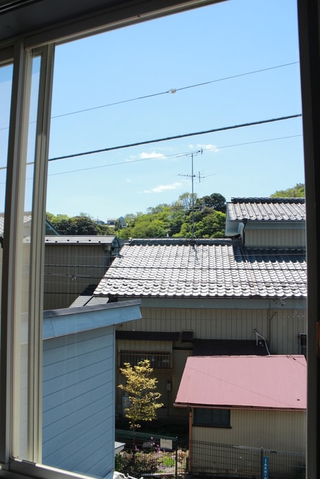 室内からの展望 鈴木ハイツ