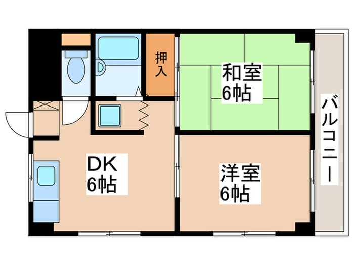 間取り図 ピ－スフルマンション
