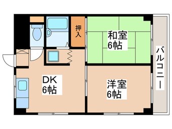 間取図 ピ－スフルマンション
