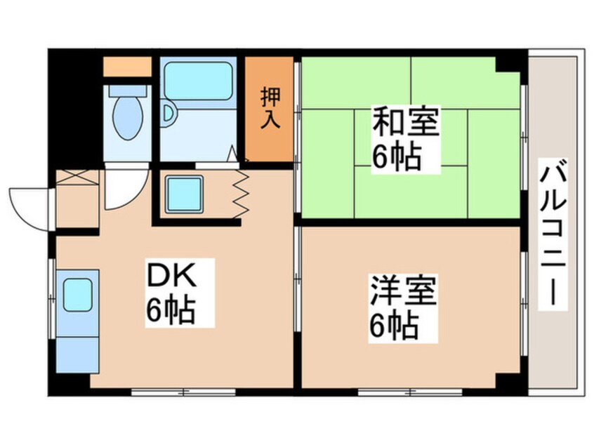 間取図 ピ－スフルマンション