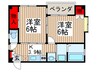 コスメハウス 2Kの間取り