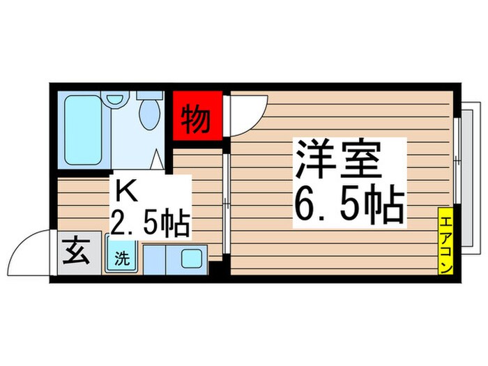 間取り図 シティハイムウエノ