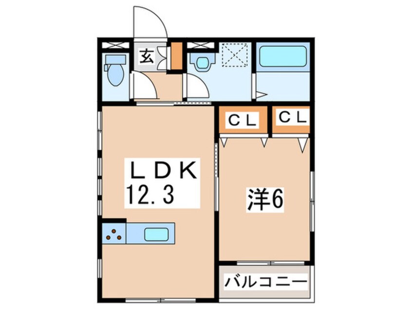 間取図 LUCE美しが丘