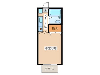 間取図 サノシャルム秦野