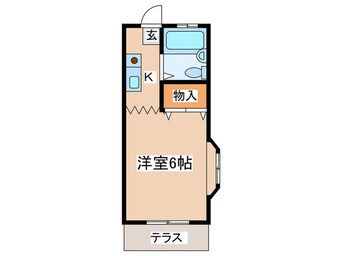 間取図 サノシャルム秦野