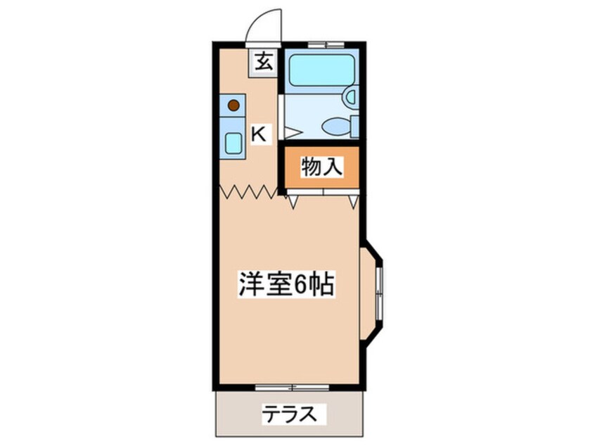 間取図 サノシャルム秦野