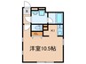 GRAN　PASEO明大前Ⅲ 1Kの間取り