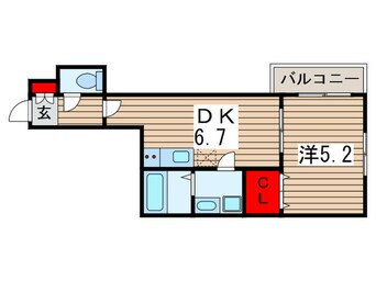 間取図 ガーデンコート稲毛