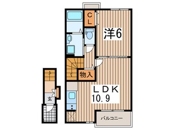 間取図 ミルレーヴⅡ