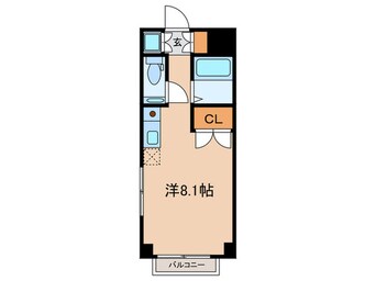 間取図 カスタリア都立大学