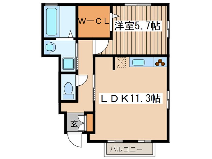 間取り図 サニ－コ－ト小川