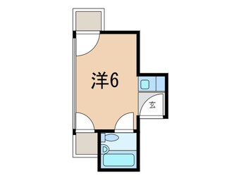 間取図 松宮ハイツ二子