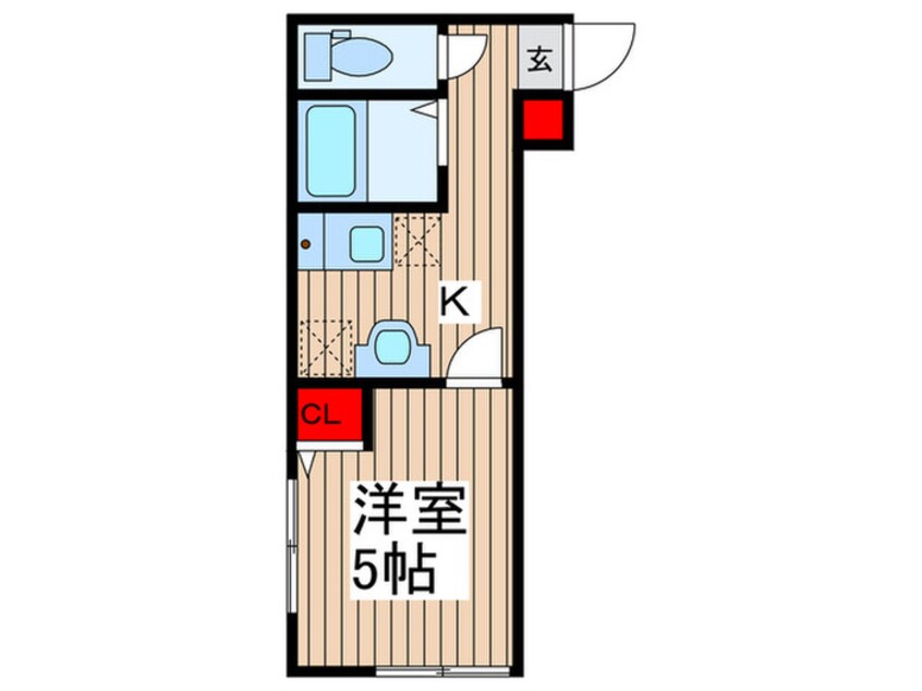 間取図 ＭＥＬＤＩＡ一ノ割