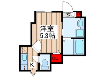 間取図 ＭＥＬＤＩＡ一ノ割