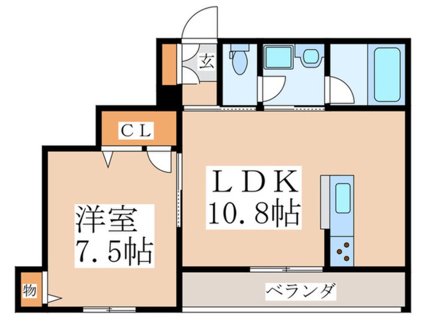 間取図 アンビシア