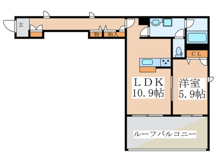 間取図 アンビシア