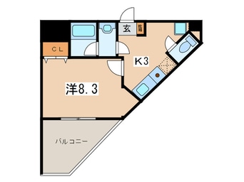 間取図 ヴァンク－ル原町田