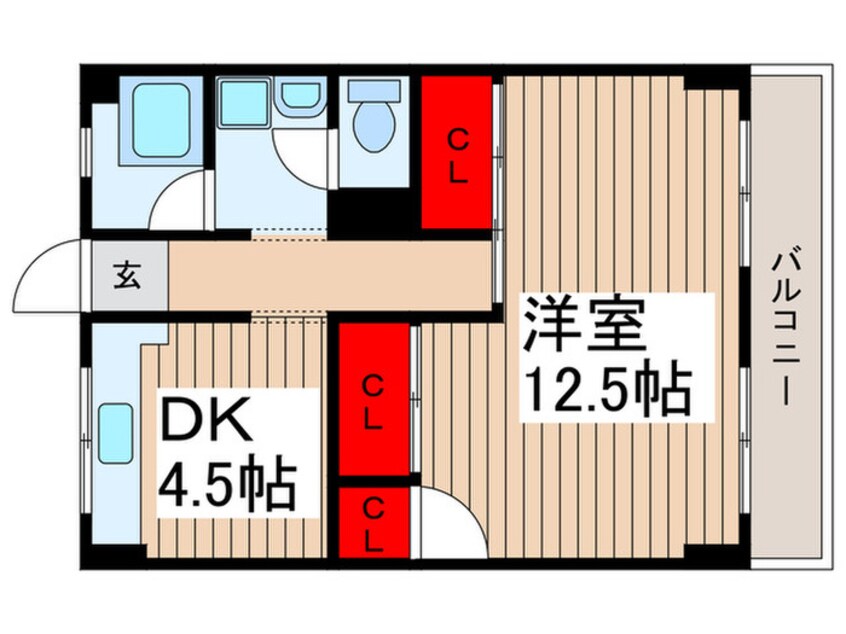 間取図 三佑マンション