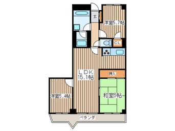 間取図 湘南槇町ＰＬＡＴＺ